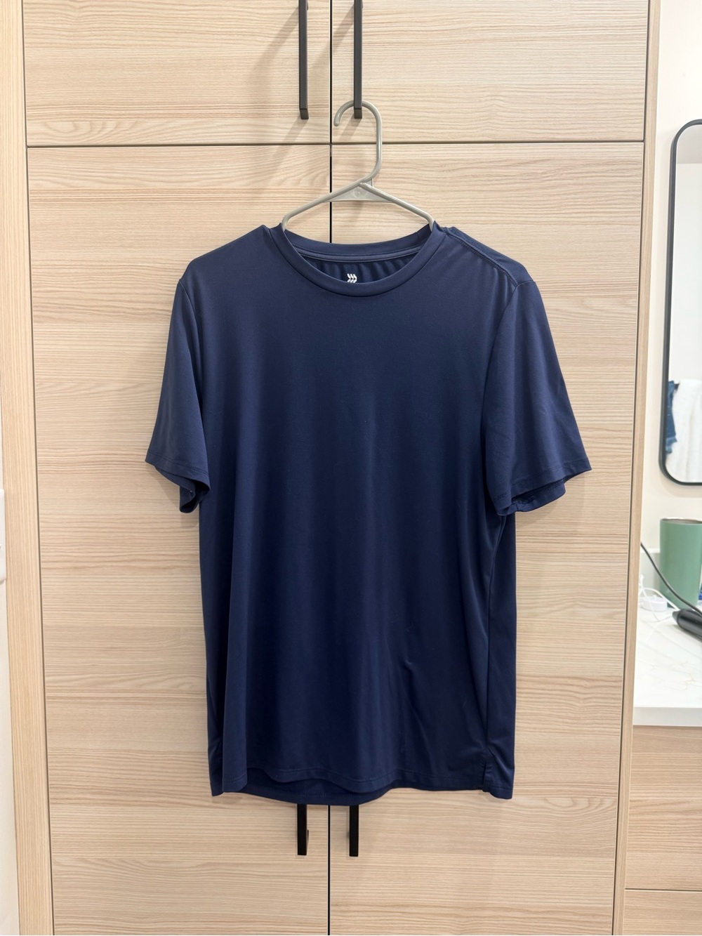 all in motion Navy Short-Sleeve Performance Tee